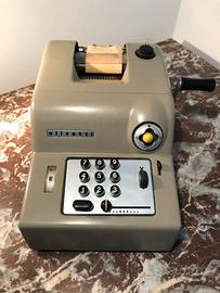 addizionatrice meccanica manuale olivetti