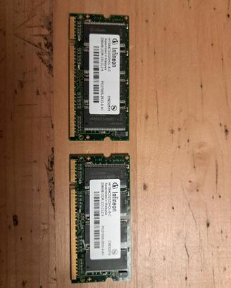Memoria ram Ddr 333 Pc 2700s 256mb x 2