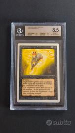 magic the gathering Nightmare Revised Edition Bgs 