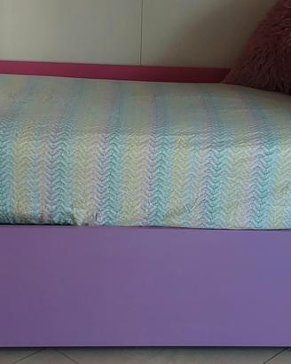 letto cameretta con secodo letto estraibile