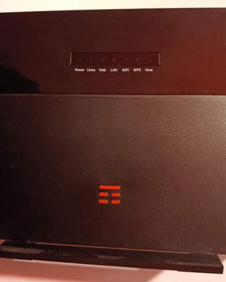 MODEM ROUTER TIM HUB+ DGA4331 FIBRA/ADSL WI-FI 6