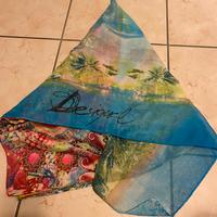 Foulard sciarpa fantasi desigual
