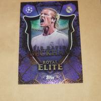 Carte topps David Beckham Legend Royal Elite  