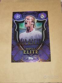 Carte topps David Beckham Legend Royal Elite  