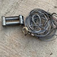 Rulliera+cavo tessile