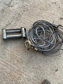 Rulliera+cavo tessile