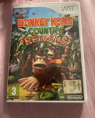 Donkey kong 3 giochi Wii integro