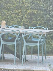 Sedie con braccioli da esterno