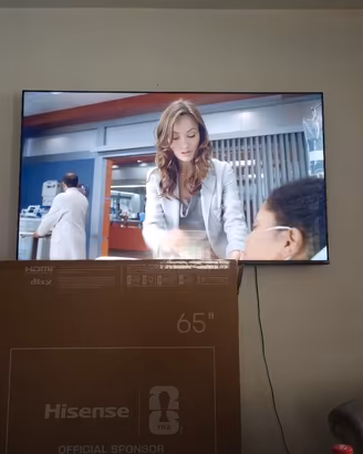 Tv 65' QLED Hisense