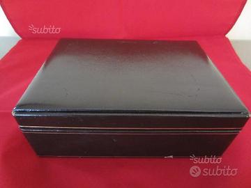 IWC rara scatola vintage in pelle anni '60