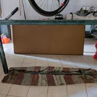 specchio con cornice in marmo 