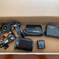 Panasonic  sdr h90 batteria e caricabatteria