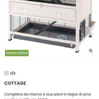 cottage/gabbia conigli
