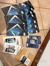 Lotto pellicole per Samsung Tab e cellulari vari