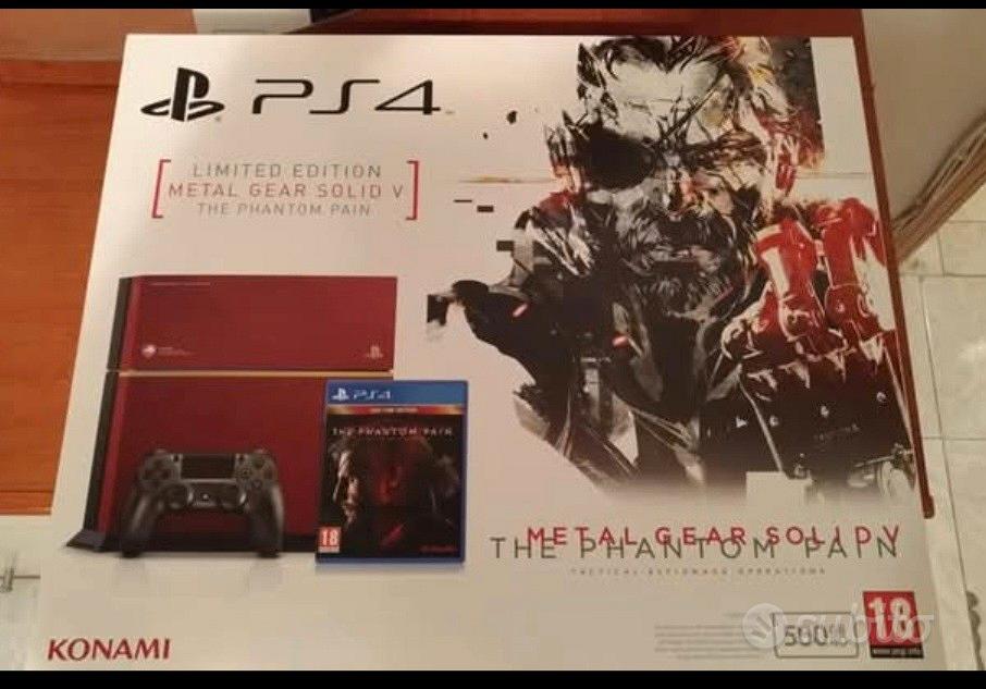 Sony PlayStation 4 Console Edizione Limitata Metal Gear Solid V Phantom Pain - Usata, 500GB - Foto 4