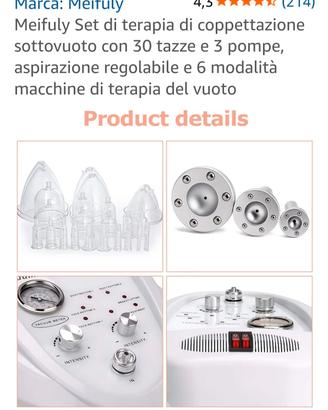 Set di terapia di coppettazione Sottovuoto con 30 