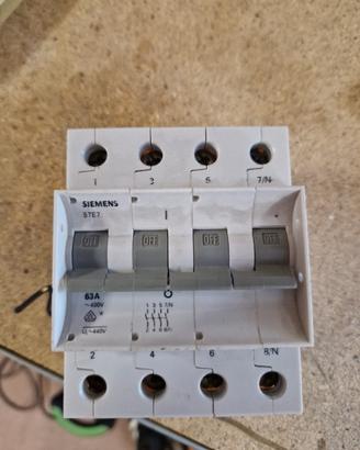 interruttore siemens 