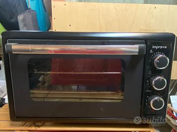 forno elettrico da appoggio + libretto istruzioni.