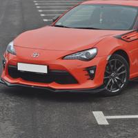 SPLITTER ANTERIORE V.2 TOYOTA GT86 FACELIFT nero l