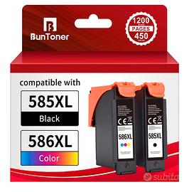 585 XL cartucce per Canon Pixma