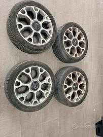 Cerchi fiat 500l trekking da 17