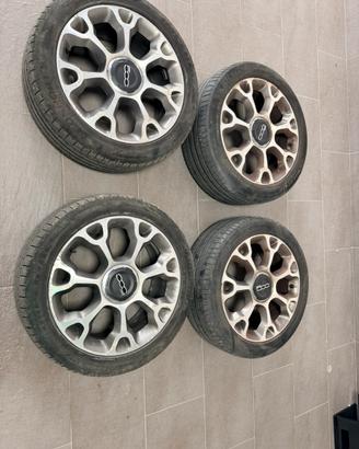 Cerchi fiat 500l trekking da 17