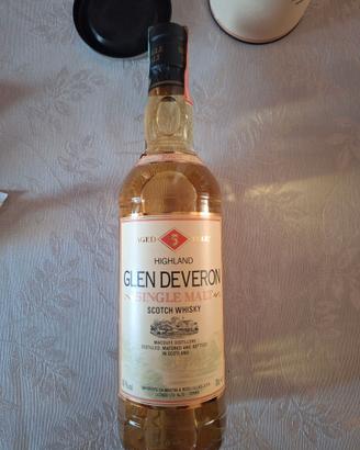 GLEN DEVERON 5 YEARS HIGHLAND SINGLE MALT SCOTCH