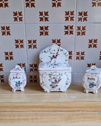 SET BARATTOLI DA CUCINA VINTAGE