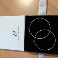 Orecchini a cerchio Luca Barra 