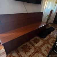 Panca contenitore in legno massello