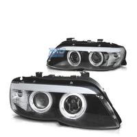 FARI XENO BMW X5 E53 03-06 D2S CCFL NERI