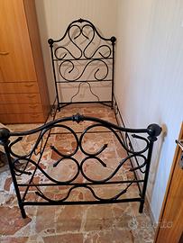 LETTO IN FERRO BATTUTO 