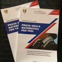 Manuali Prova Orale Matem.  Forze Armate e Finanza