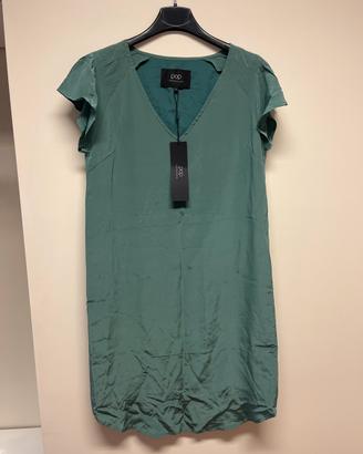 Vestito in seta verde