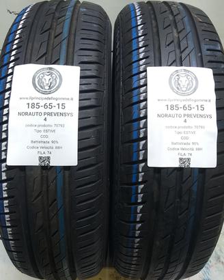 2 GOMME 185 65 15 NORAUTO A70793