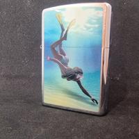 Accendino Zippo Nuovo originale Diving Girl