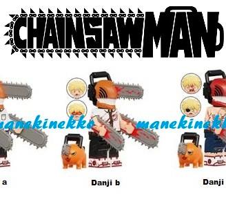 CHAINSAW MAN minifigure one punch robot tipo Lego