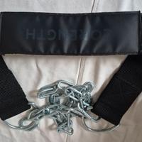 CINTURA CON CATENA PALESTRA CORENGHT nuova mai usa