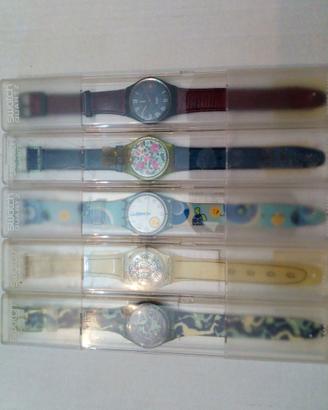 Lotto n. 5 Swatch vintage.