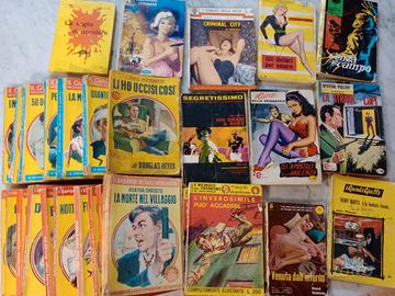 Libri gialli vintage dal 1955, 29 pezzi.