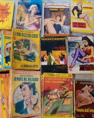 Libri gialli vintage dal 1955, 29 pezzi.