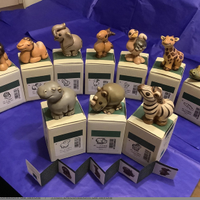 Thun collezione completa animali della savana