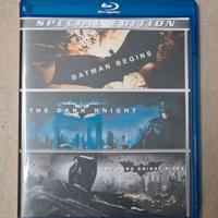 Trilogia Batman Cavaliere Scuro bluray, come NUOVO