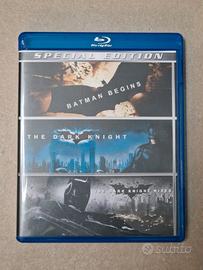 Trilogia Batman Cavaliere Scuro bluray, come NUOVO