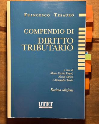 Compendio di diritto tributario - TESAURO X Ed.