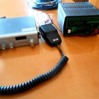 Baracchino GREAT+Alimentatore Leopard+due antenne