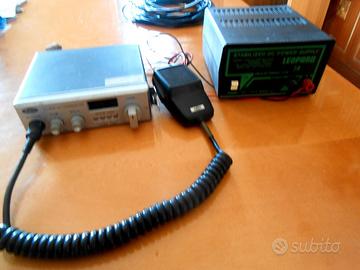 Baracchino GREAT+Alimentatore Leopard+due antenne