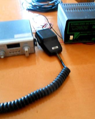 Baracchino GREAT+Alimentatore Leopard+due antenne