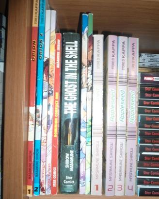 MANGA M.SHIROW VARI dominion,black magic,orion,ect