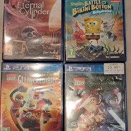 Lotto 4 giochi PS4